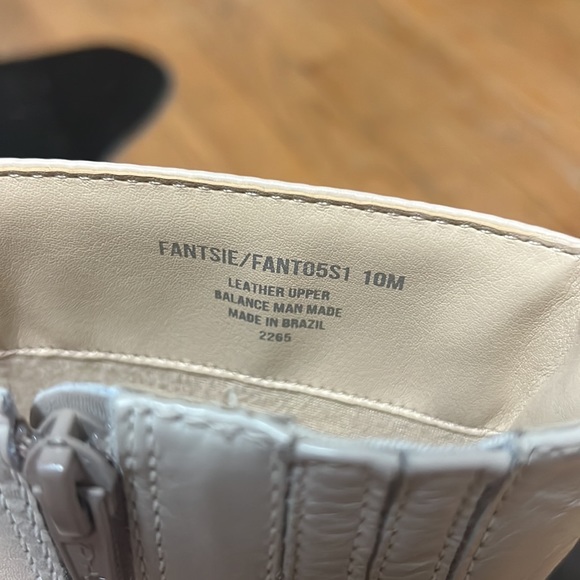 Steve Madden Fantsie White Leather Platform Heeled Mid-Calf Boots, size 10 (new) - Picture 9 of 10